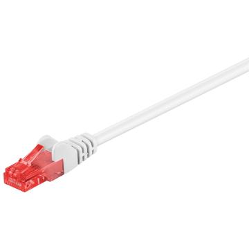Goobay RJ45 U/UTP CAT 6 Network Cable - 0.5m - White