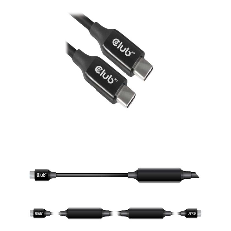 Club 3D USB 3.2 Gen 2 / DisplayPort 1.4 USB Type-C kabel - -