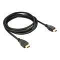 DeLOCK HDMI Cabel with Ethernet - 2m - Black