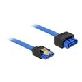 Delock Extension Cable SATA 6 Gb/s > SATA Plug - 50cm - Blue