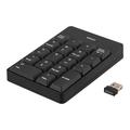 Deltaco TB-144 Wireless Numeric Keypad - Black