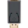 Goobay DisplayPort / HDMI Adapter - Gold Plated - Black