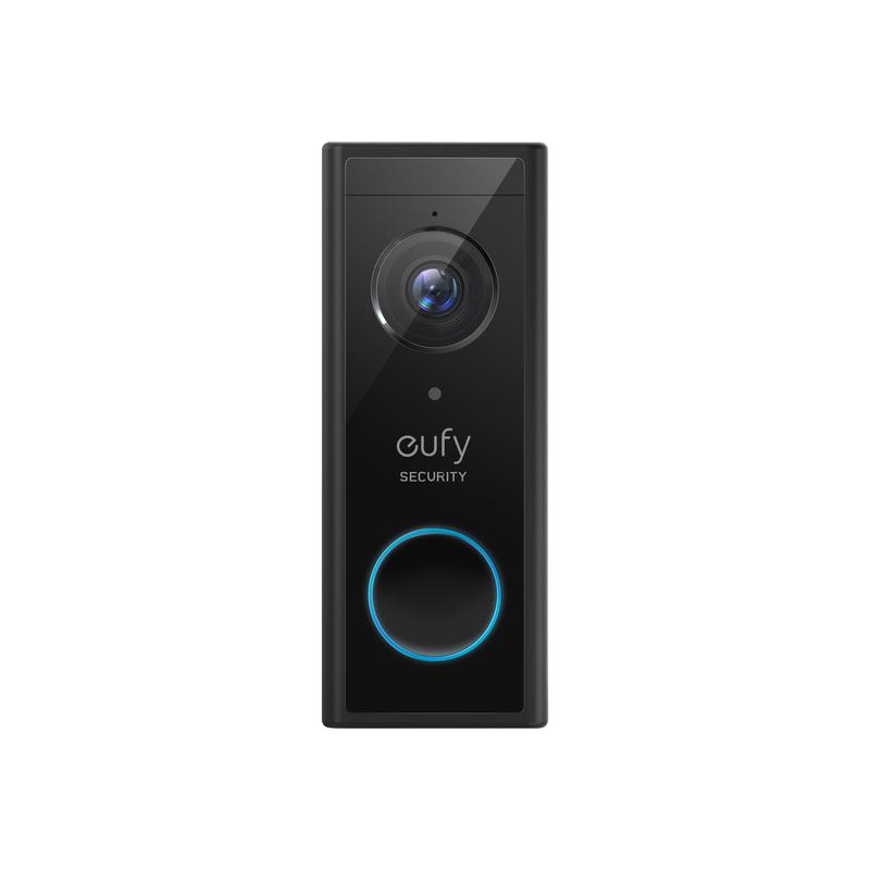 Eufy Security Wireless Video Doorbell Black / White