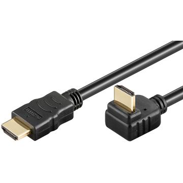 Goobay Angled HDMI 2.0 Cable with Ethernet