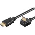 Goobay 90-degree Angled HDMI 2.0 Cable with Ethernet - 3m