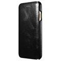 iPhone 7 iCarer Curved Edge Vintage Flip Leather Case