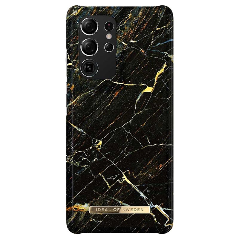 iDeal of Sweden Fashion Samsung Galaxy S21 Ultra 5G Case - Port Laurent Marble