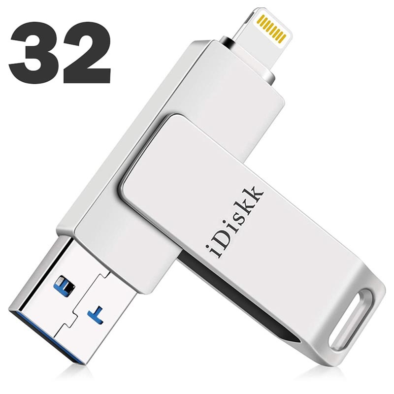 iDiskk OTG Flash Drive USB TypeA/Lightning