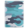 iPad 10.2 2019/2020 TPU Case - Blue Camouflage