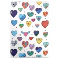 iPad 10.2 2019/2020/2021 TPU Case - Hearts