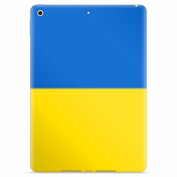 iPad 10.2 2019/2020/2021 TPU Case Ukrainian Flag - Yellow and Light Blue