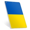 iPad 10.2 2019/2020/2021 TPU Case Ukrainian Flag - Yellow and Light Blue