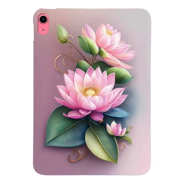 iPad 2022/2025 Stylish Ultra-Slim TPU Case - Rose Flower