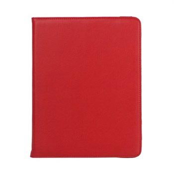 Rotary Leather Case - iPad 2, iPad 3, iPad 4 - Red