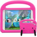 iPad 9.7 2017/2018 Kids Carrying Shockproof Case - Hot Pink