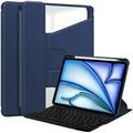 iPad Air 13 2024/2025 360 Rotating Smart Case with Bluetooth Keyboard