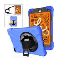 iPad Mini (2019) Heavy Duty 360 Case with Hand Strap - Blue