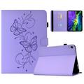 iPad Mini (2026) Butterfly Smart Folio Case with Card Slots - Purple