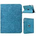 iPad Mini (2026) Mandala 360 Rotary Folio Case - Blue