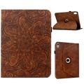 iPad Mini (2026) Mandala 360 Rotary Folio Case - Brown