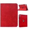 iPad Mini (2026) Mandala 360 Rotary Folio Case - Red