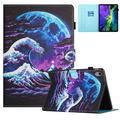 iPad Mini (2026) Wonder Smart Folio Case with Card Slots - Sea Wave
