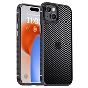 iPhone 15 iPaky Hybrid Case - Carbon Fiber