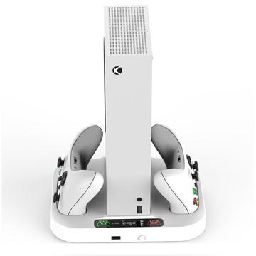 iPega PG-XBS012 Multifunctional Charging and Cooling Stand for Xbox Series S and 2x Batteries