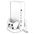 iPega XBS011 Xbox Series S Charging Station with Cooler - White