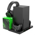 iPega XBX023 Xbox Series X Charging Station with Cooler - Black