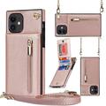 iPhone 11 Hybrid Case with Wallet and Lanyard