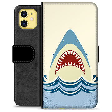 iPhone 11 Premium Wallet Case - Jaws