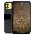 iPhone 11 Premium Wallet Case - Mandala