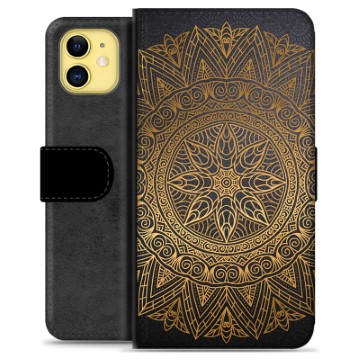 iPhone 11 Premium Wallet Case - Mandala