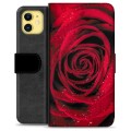 iPhone 11 Premium Wallet Case - Rose