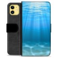 iPhone 11 Premium Wallet Case - Sea