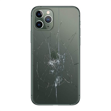 iPhone 11 Pro Back Cover Repair - Glass Only - Green