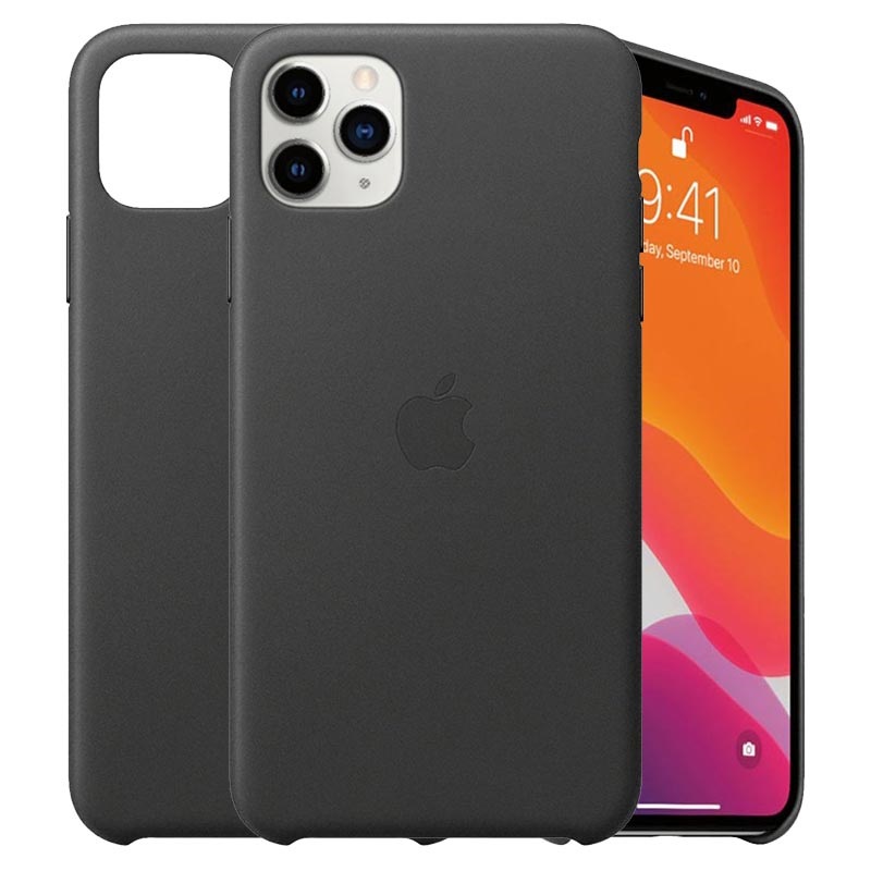 Iphone 11 Pro Max Apple Leather Case Mx0e2zm A
