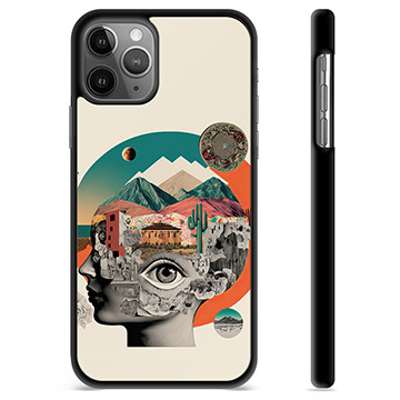iPhone 11 Pro Max Protective Cover - Abstract Collage