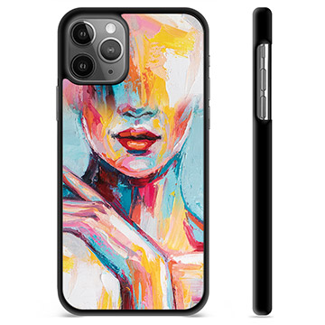 iPhone 11 Pro Max Protective Cover - Abstract Portrait