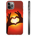 iPhone 11 Pro Max TPU Case - Heart Silhouette