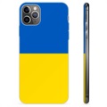 iPhone 11 Pro Max TPU Case Ukrainian Flag - Yellow and Light Blue