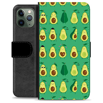 iPhone 11 Pro Premium Wallet Case - Avocado Pattern