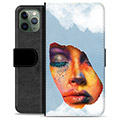 iPhone 11 Pro Premium Wallet Case - Face Paint