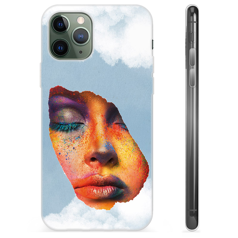 iPhone 11 Pro TPU Case Face Paint