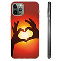 iPhone 11 Pro TPU Case - Heart Silhouette