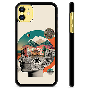iPhone 11 Protective Cover - Abstract Collage
