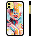 iPhone 11 Protective Cover - Abstract Portrait