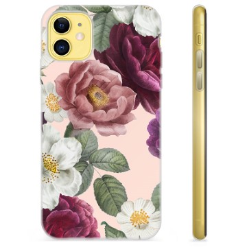 iPhone 11 TPU Case - Romantic Flowers