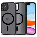 iPhone 11 Tech-Protect Magmat Case - MagSafe Compatible - Translucent Black